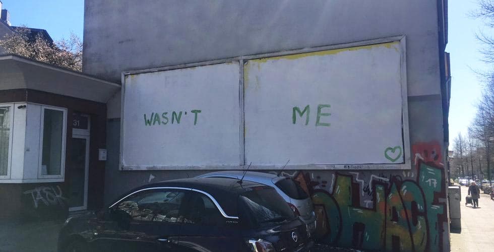 Wasn't me im Südviertel